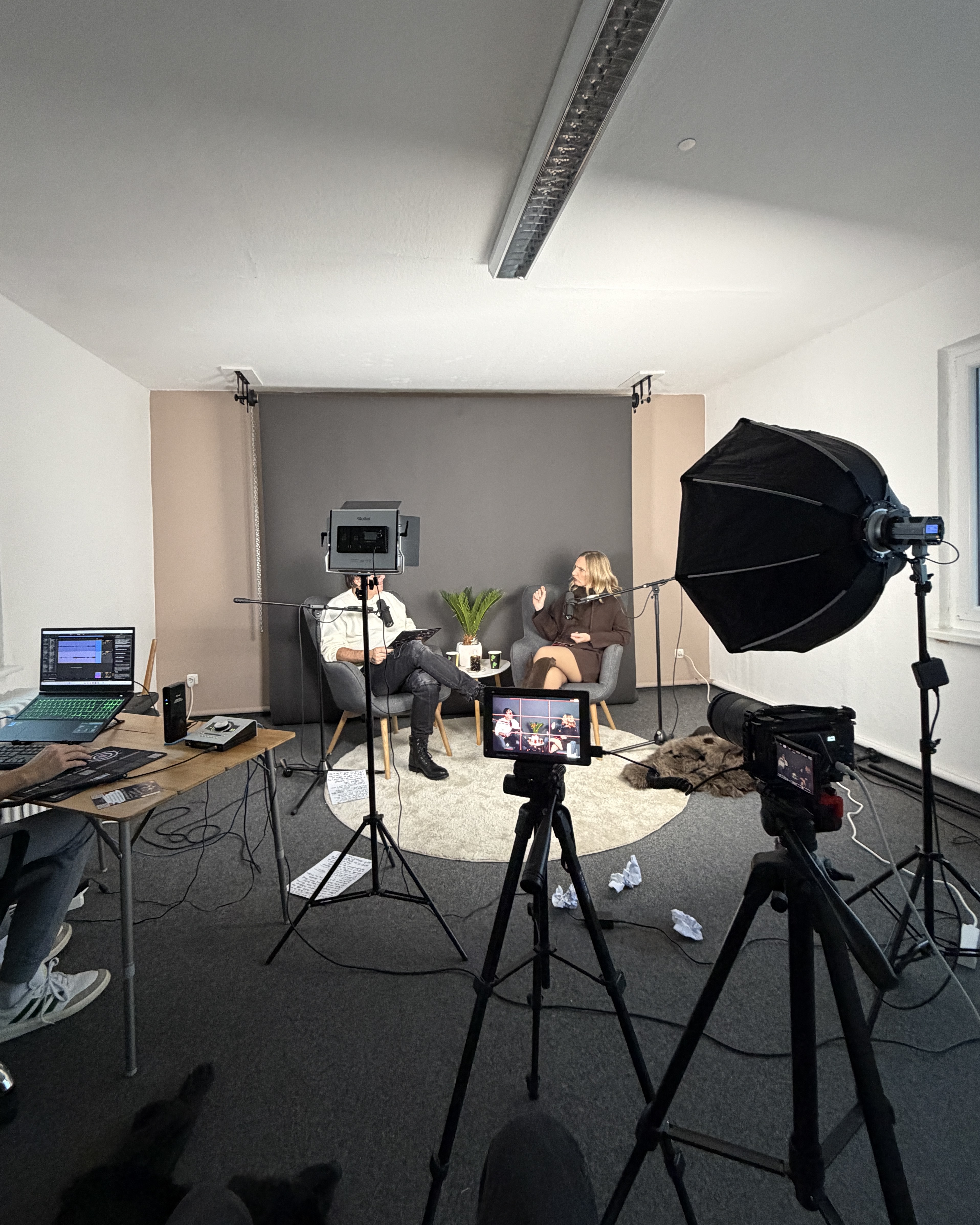 Behind the Scenes einer Videoproduktion von Venevmedia in Kiel